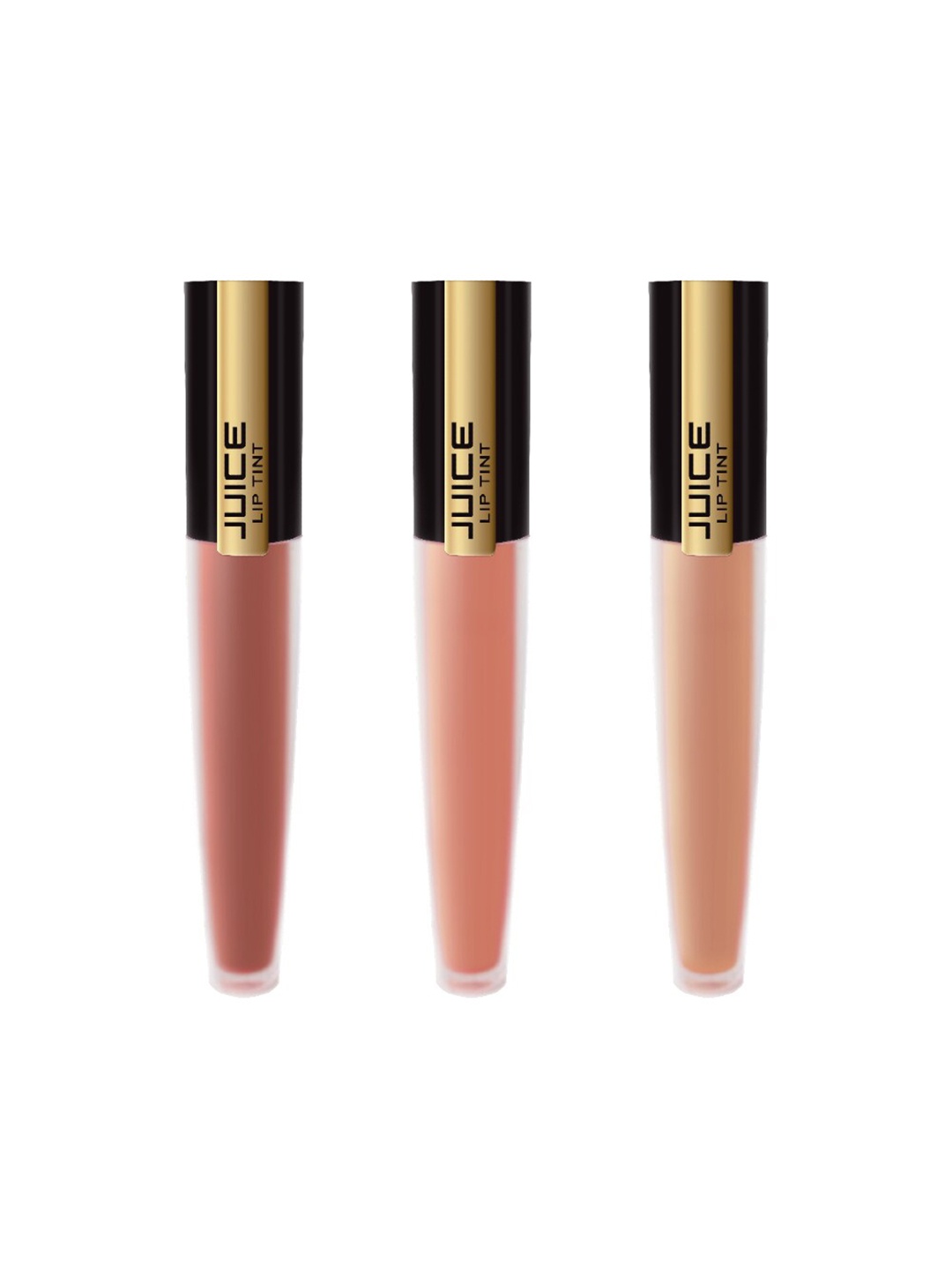 

JUICE Pack of 3 Matte Lip Tint, Multi