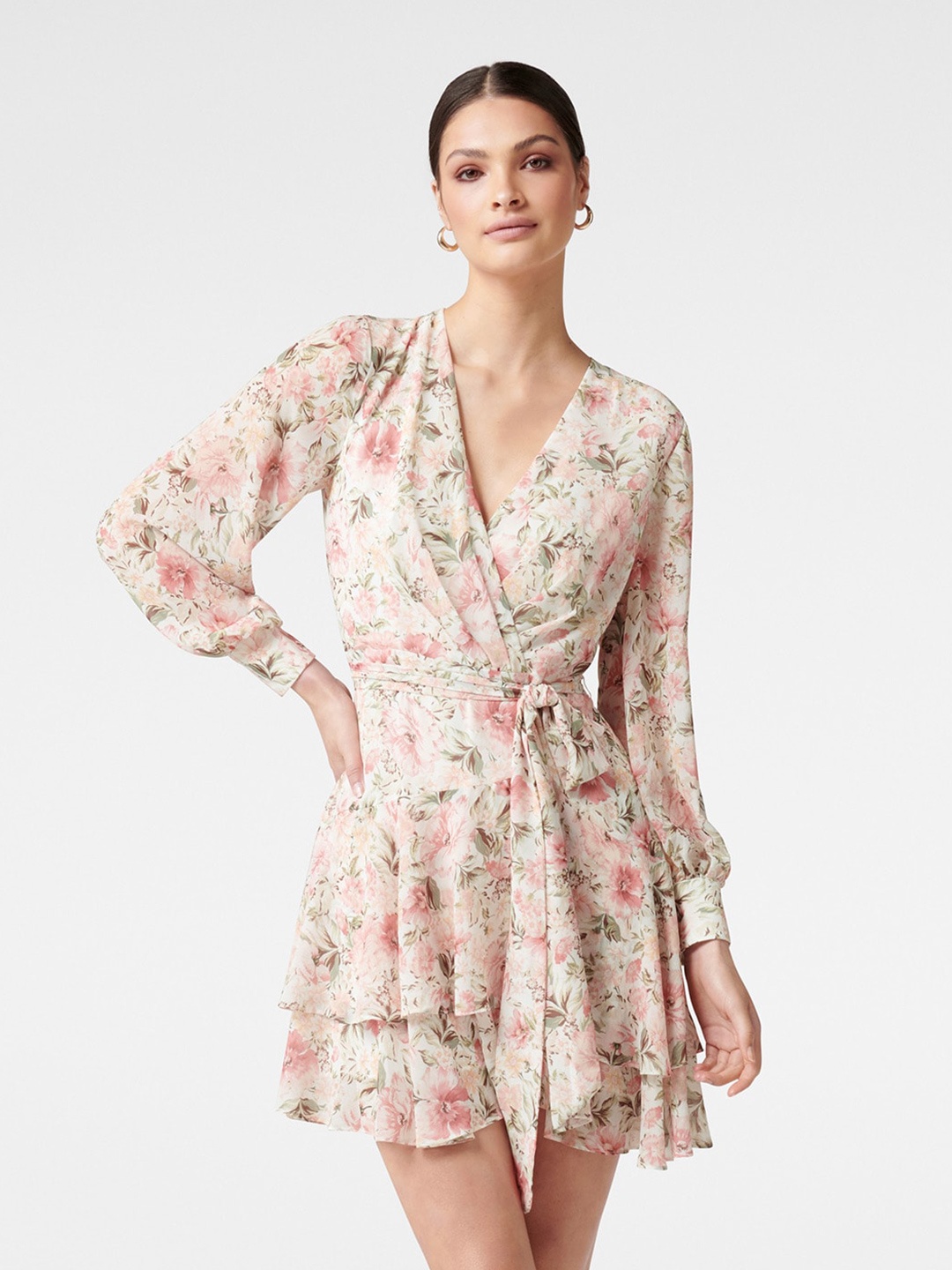 

Forever New Pink Floral Dress