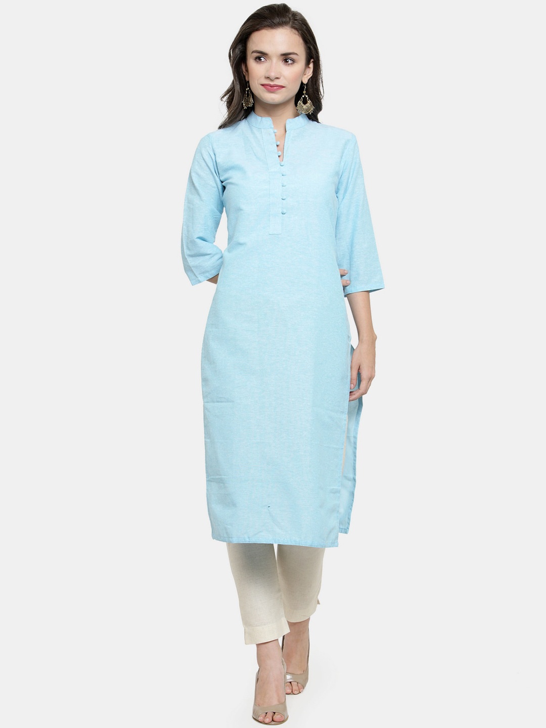 

Sayesha Women Blue Kurta