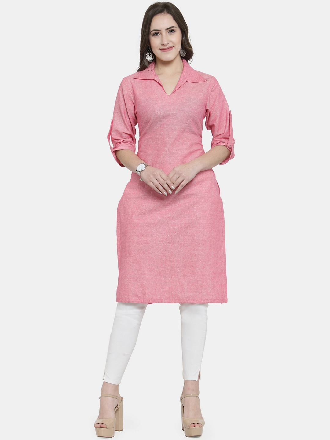 

Sayesha Women Pink Kurta