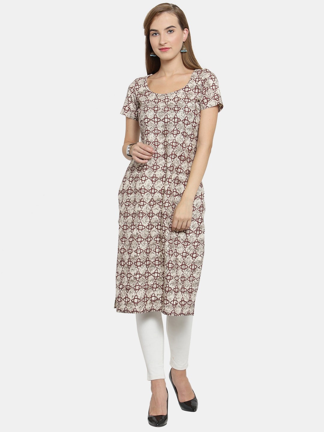 

Sayesha Woman Purple Ethnic Motifs Printed Kurta