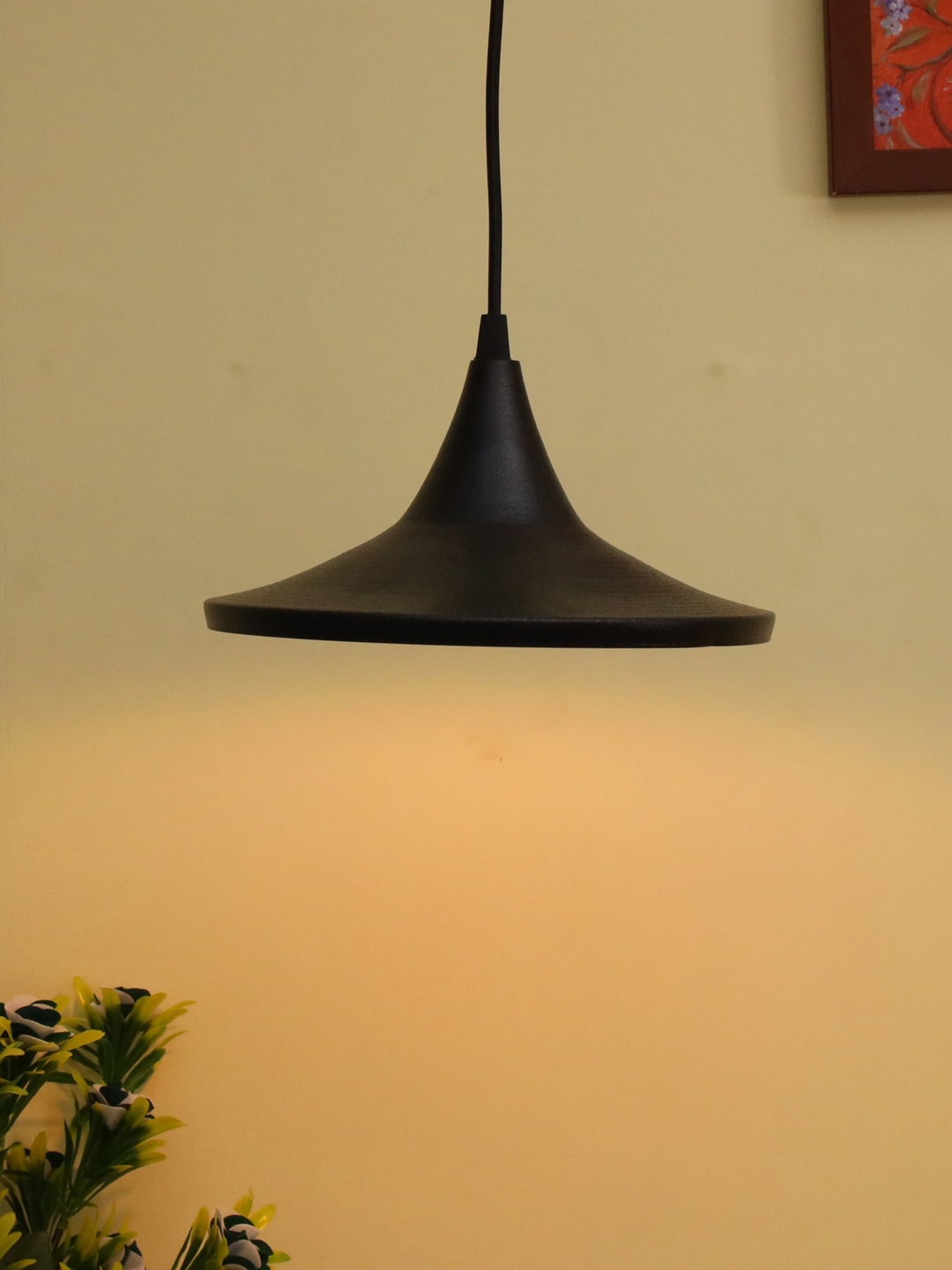 

Homesake Black Set of 2 Single Head Metal Danish Shade Pendant Lamp