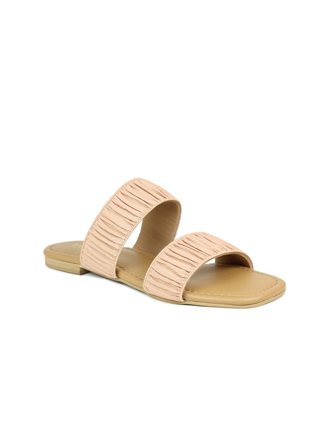 

Inc 5 Women Peach-Coloured Open Toe Flats