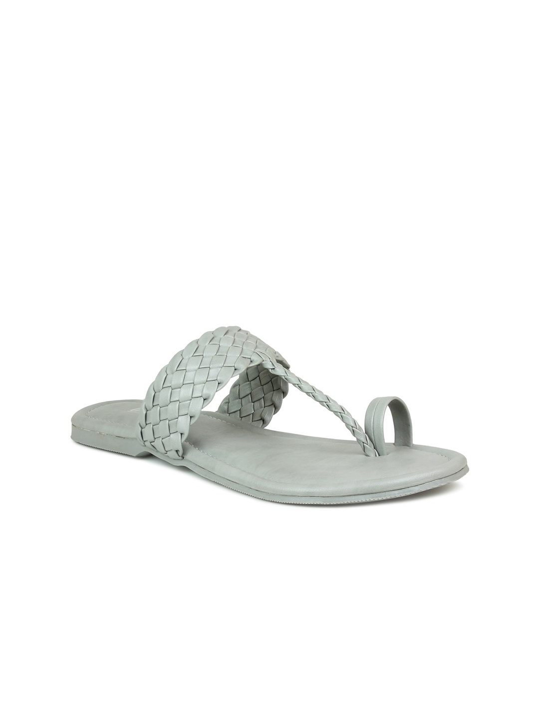 

Inc 5 Women Grey Textured One Toe Flats