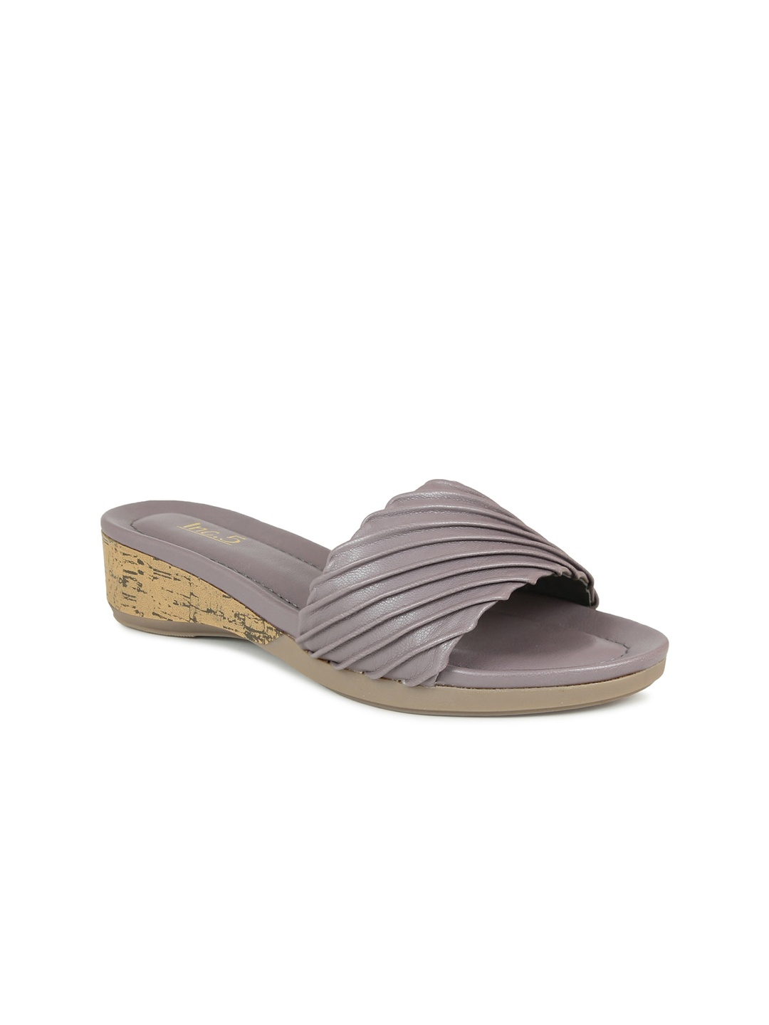 

Inc 5 Purple Wedge Sandals