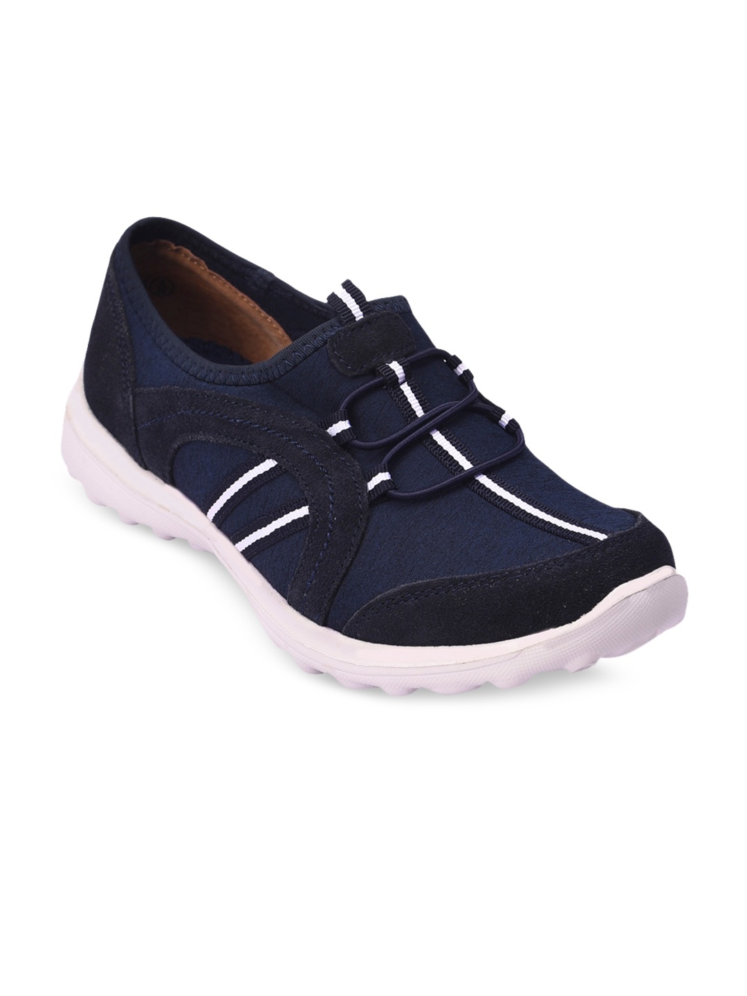 

Pavers England Women Navy Blue Slip-On Sneakers