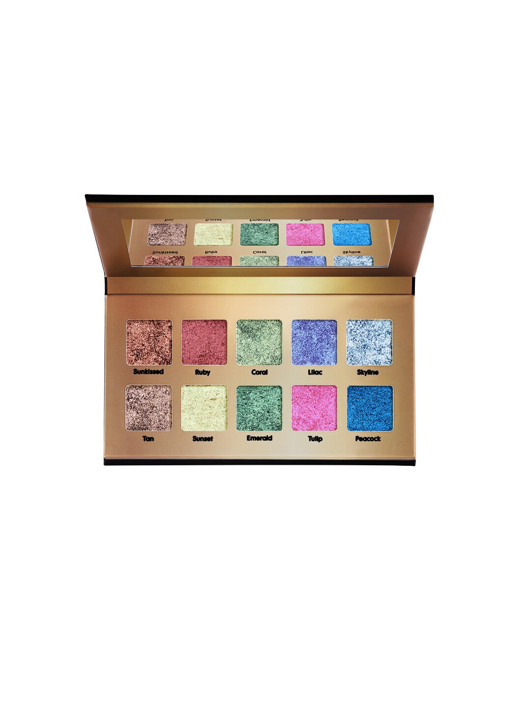 

Daily Life Forever52 10 Color Eyeshadow Palette - Gemstones Collection- Peridot GMS003, Multi