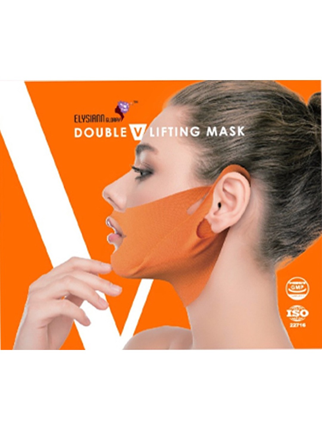 

ELYSIANN GLORRY Iloje Double UP V Lifting Mask, Orange