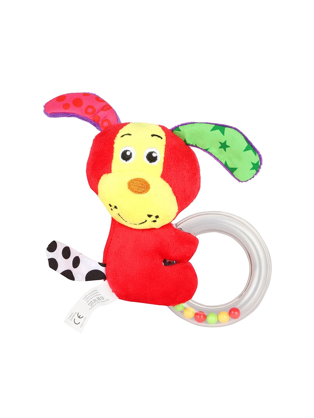 

Instabuyz Red Soft Baby Rattle Toy
