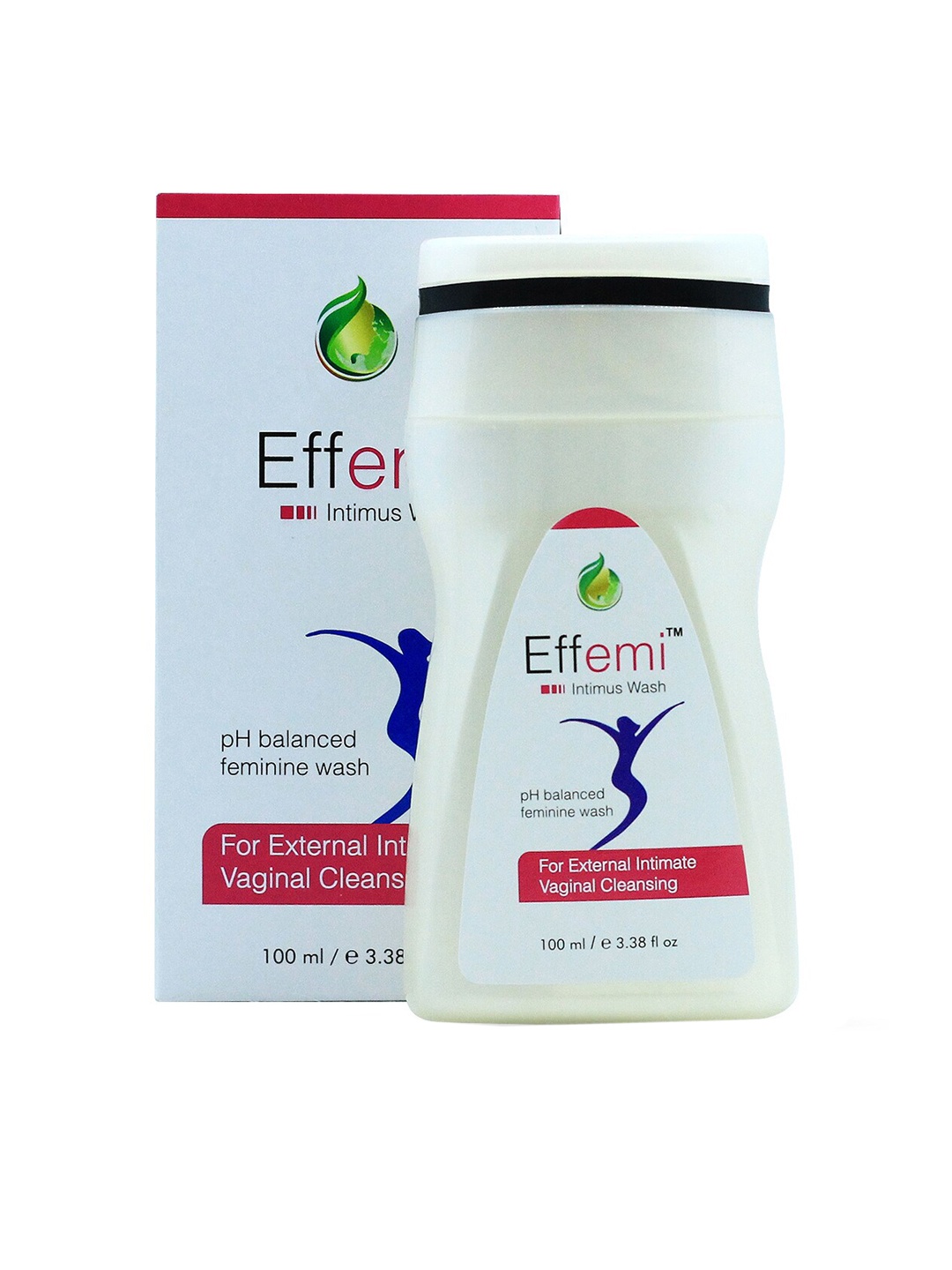 

EFFEMI INTIMUS WASH Pack of 2 pH Balanced Feminine Wash For Intimate Vaginal Cleansing, White