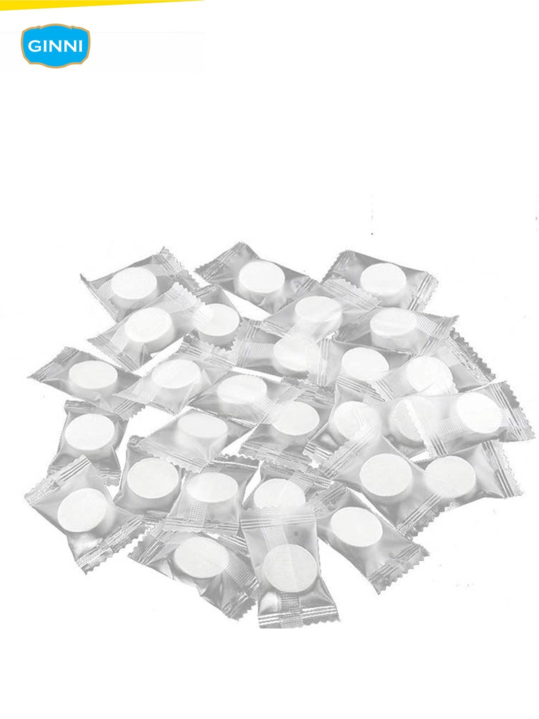 

Ginni Pack of 900 Magic Dry Coin Tissue, White