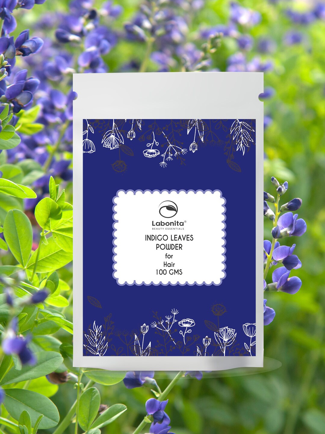 

Labonita Indigo Leaves Powder for Hair 100 g, Blue