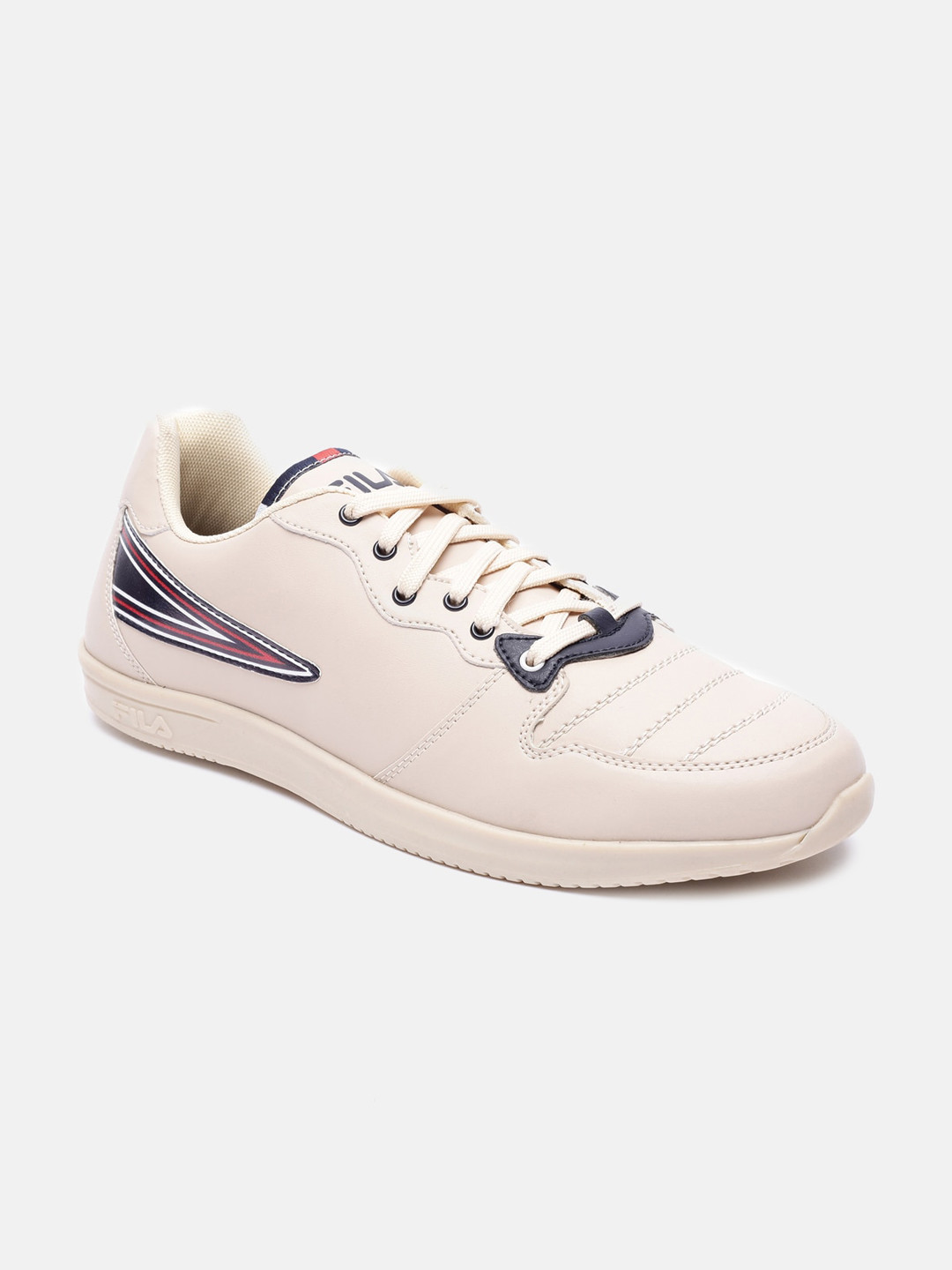 

FILA Men Beige PU Sneakers