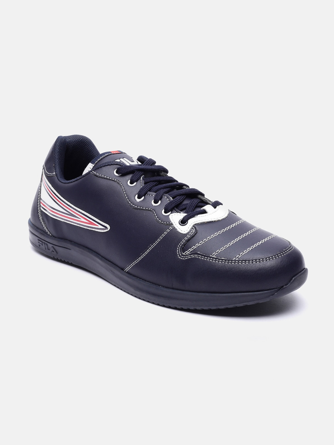 

FILA Men Navy Blue PU Sneakers