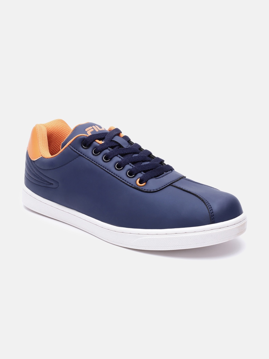 

FILA Men Navy Blue Solid Sneakers