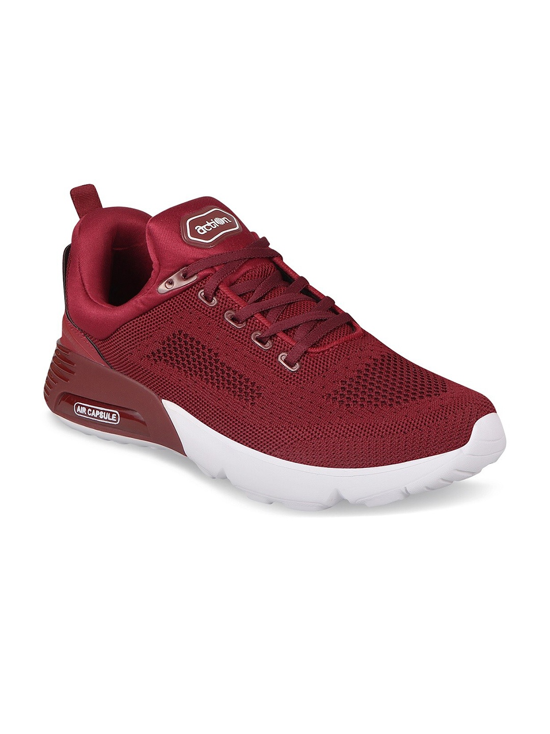 

Action Men Maroon Mesh Running Shoes