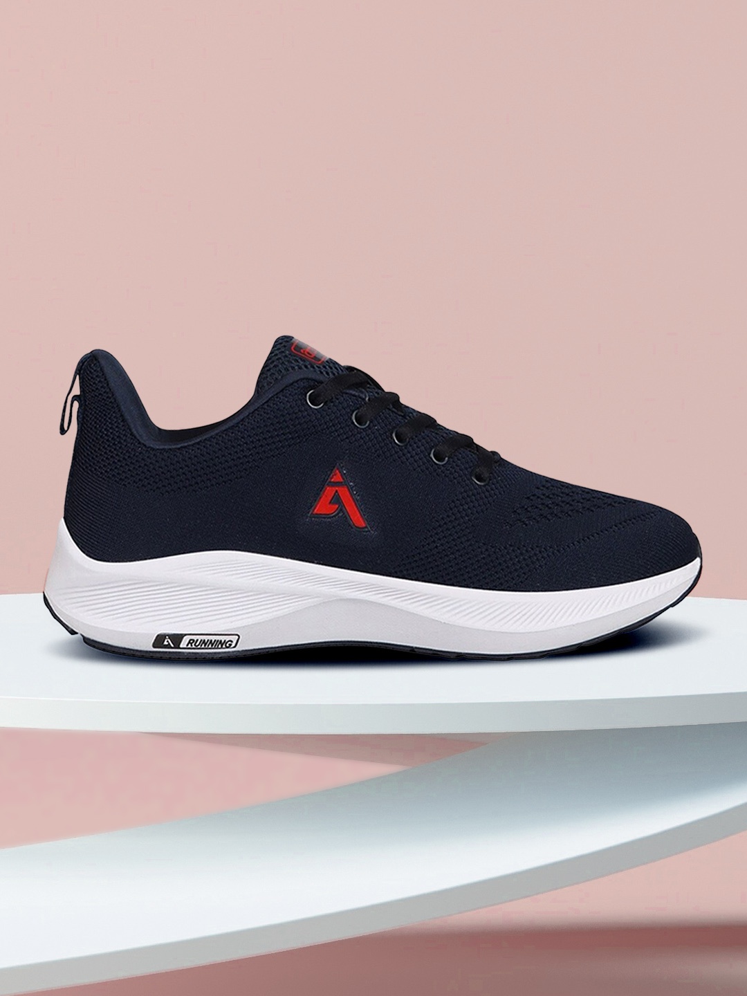 

Action Men Mesh Running Shoes, Navy blue