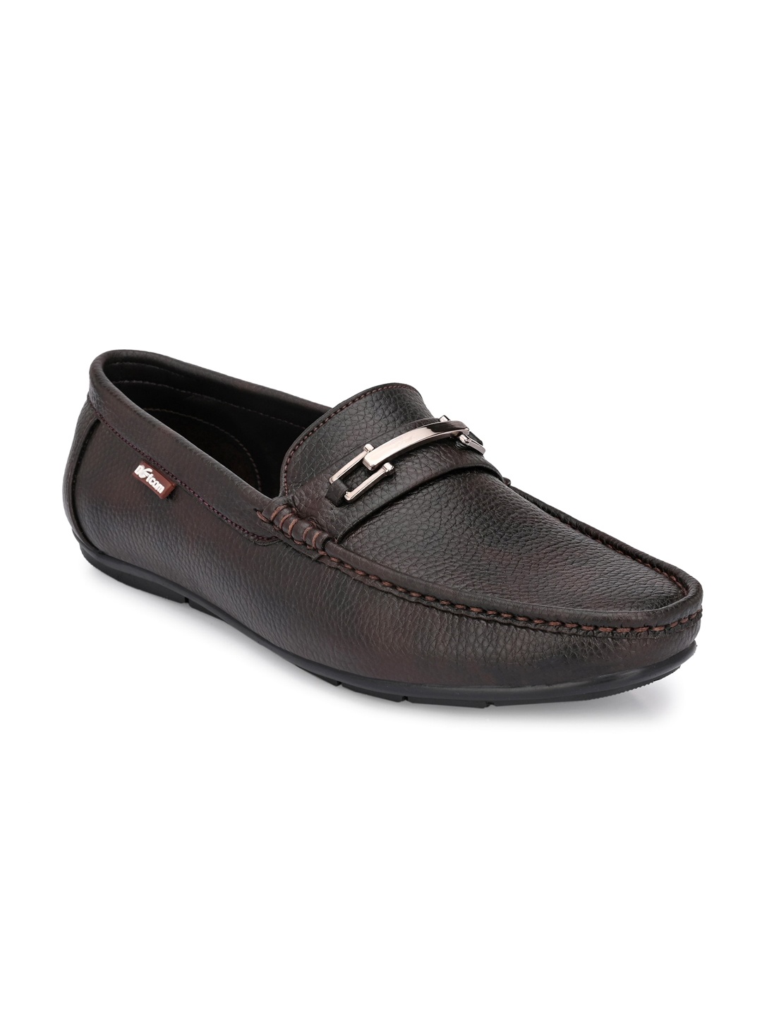 

Action DRIVE-51 Men Brown Solid Casual Penny Loafers