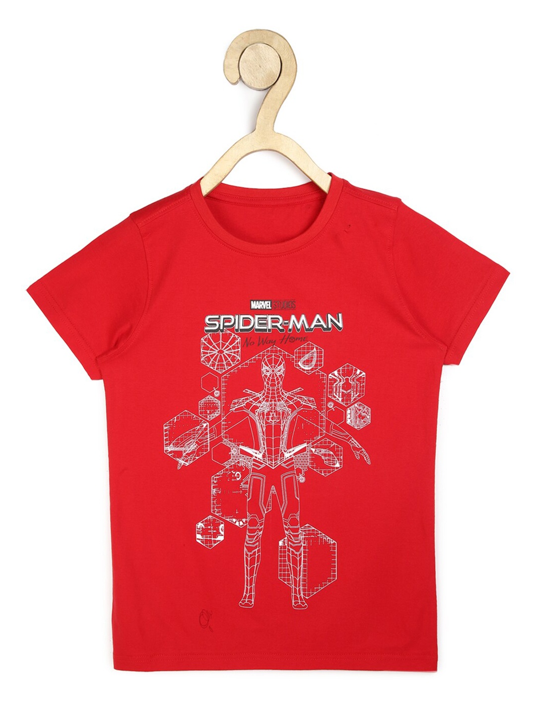 

Allen Solly Junior Boys Red Spider-Man Printed T-shirt