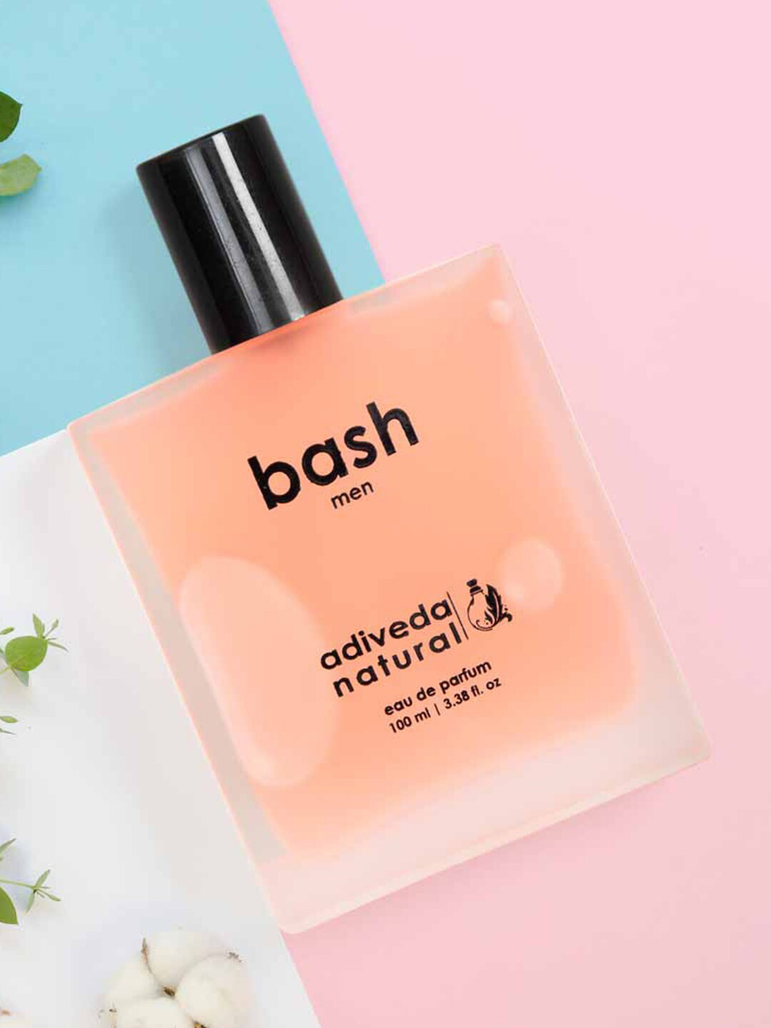 

Adiveda Natural Men Bash EDP Floral & Woody Natural Perfume 100 ml, Orange