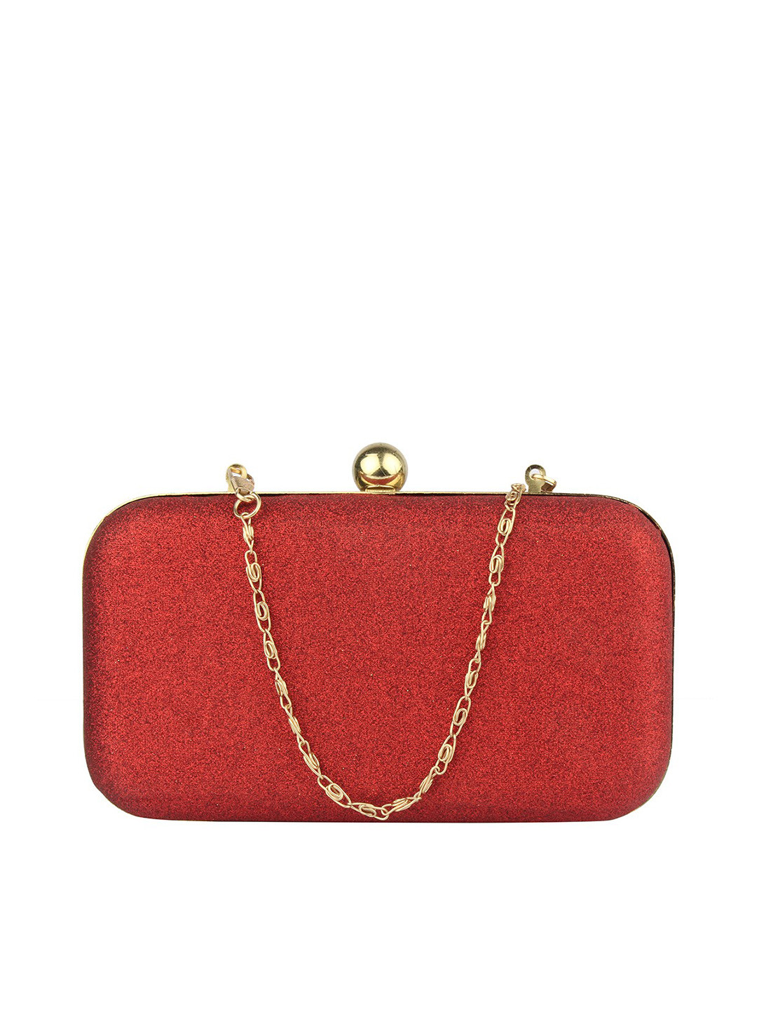 

MAMMON Woman Red Box Clutch
