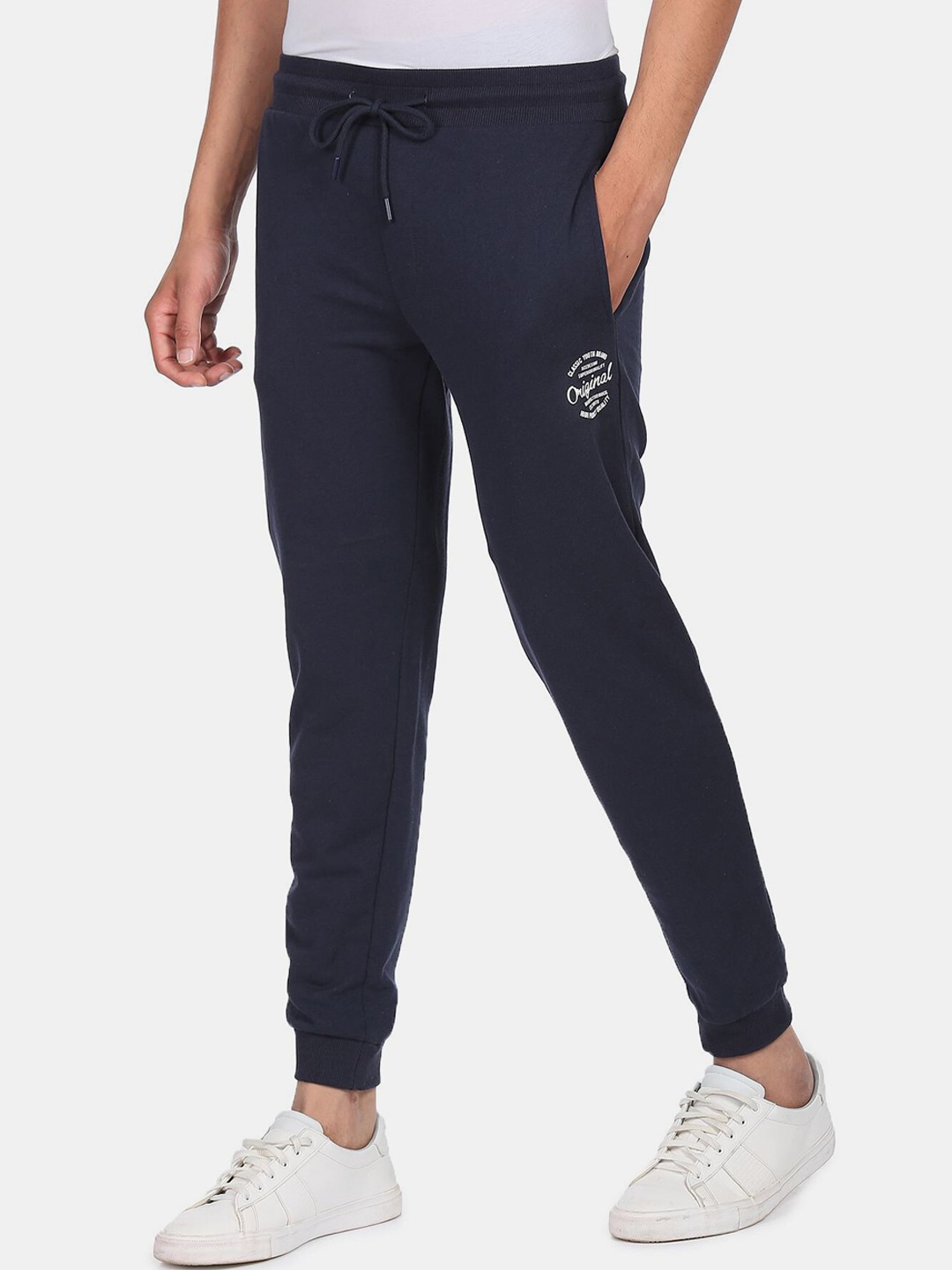 

Colt Men Navy Blue Mid Rise Solid Track Pants
