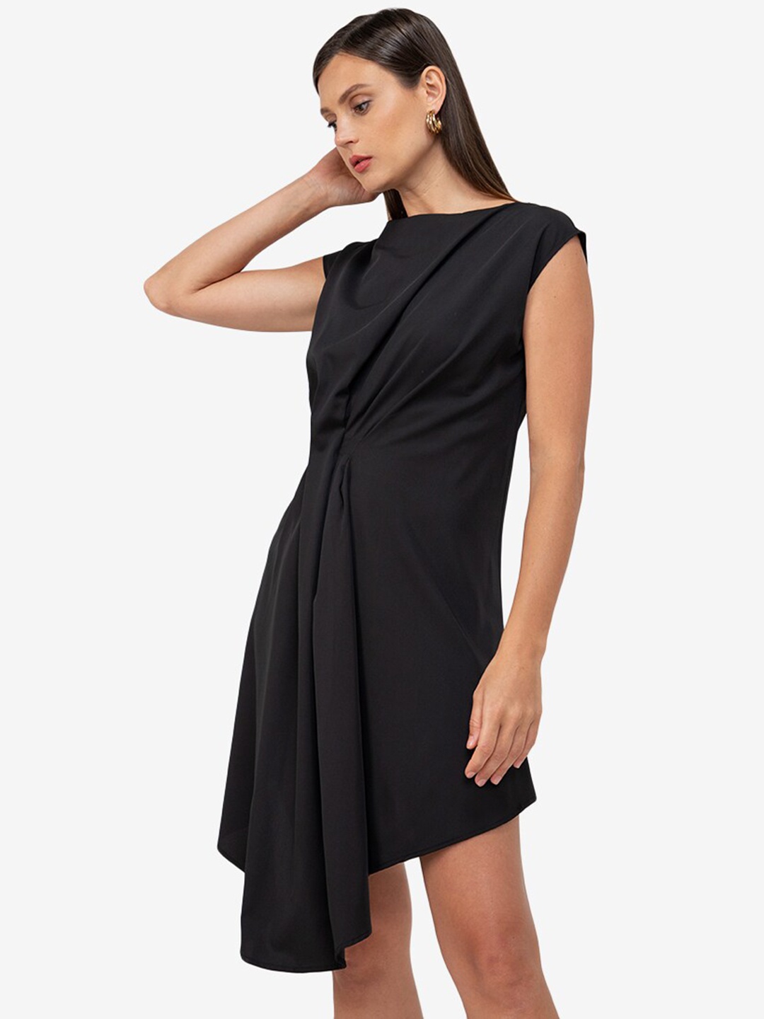 

ZALORA WORK Black A-Line Dress