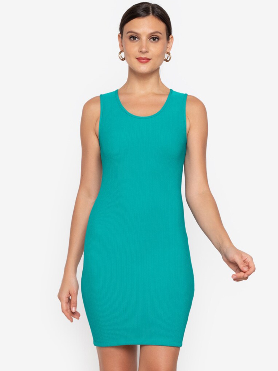

ZALORA WORK Green A-Line Dress