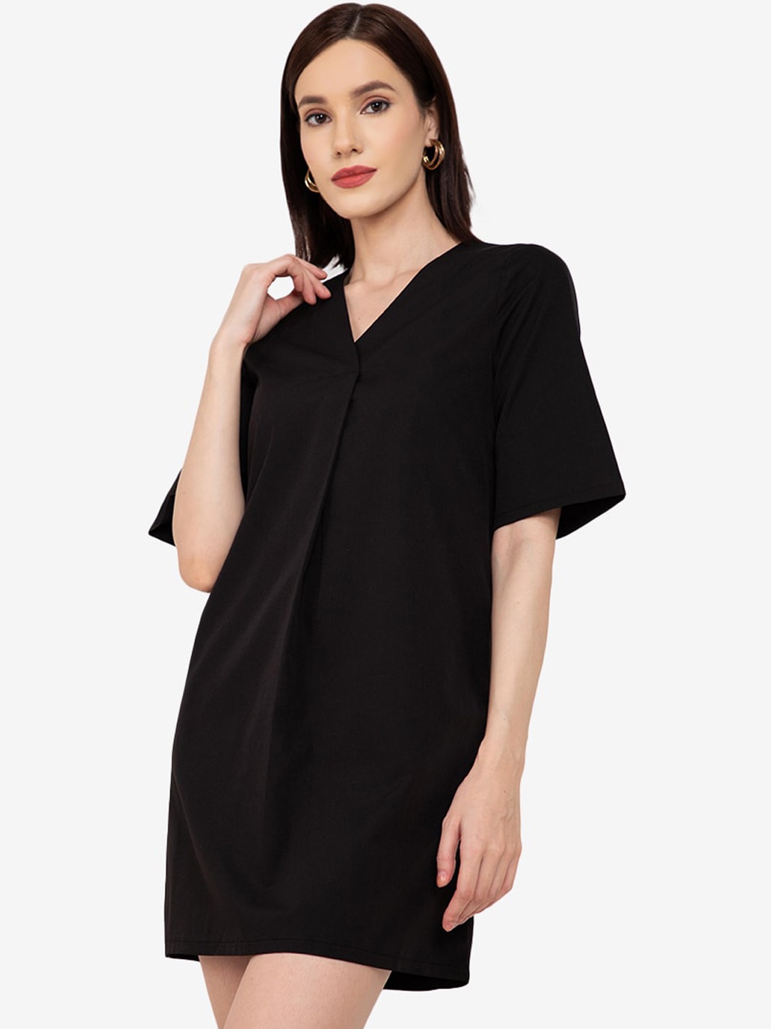 

ZALORA WORK Black A-Line Dress