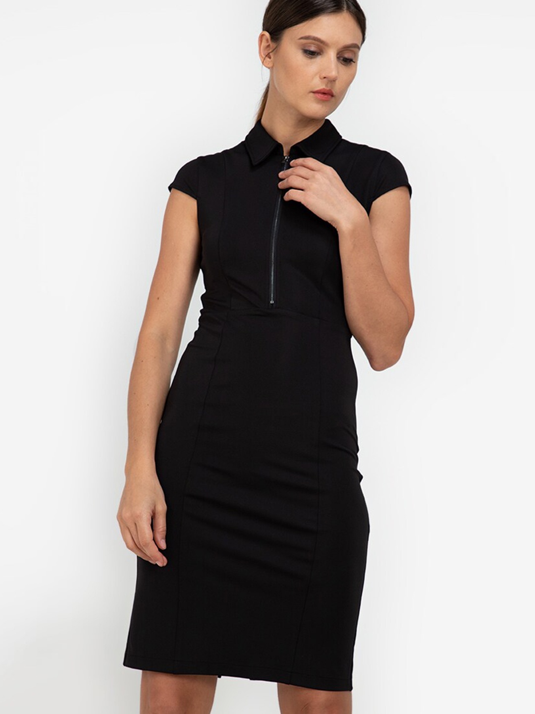 

ZALORA WORK Black Bodycon Dress