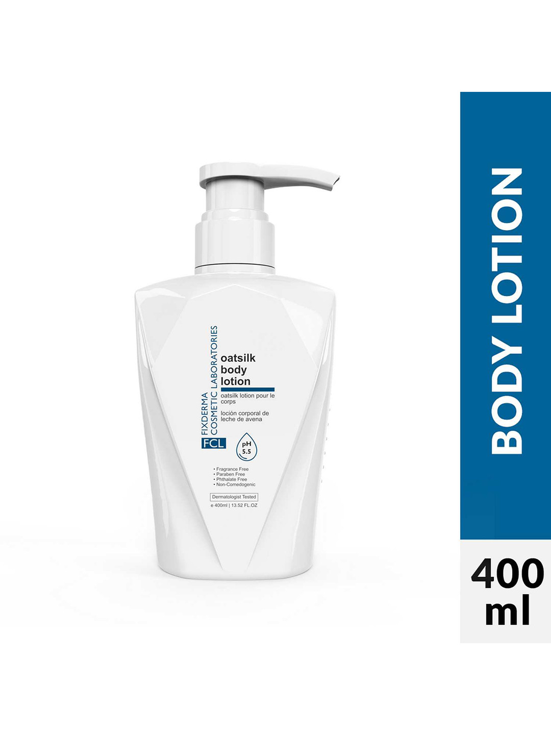 

FIXDERMA COSMETIC LABORATORIES Oat Silk Body Lotion for Dry & Rough Skin - 400ml, White