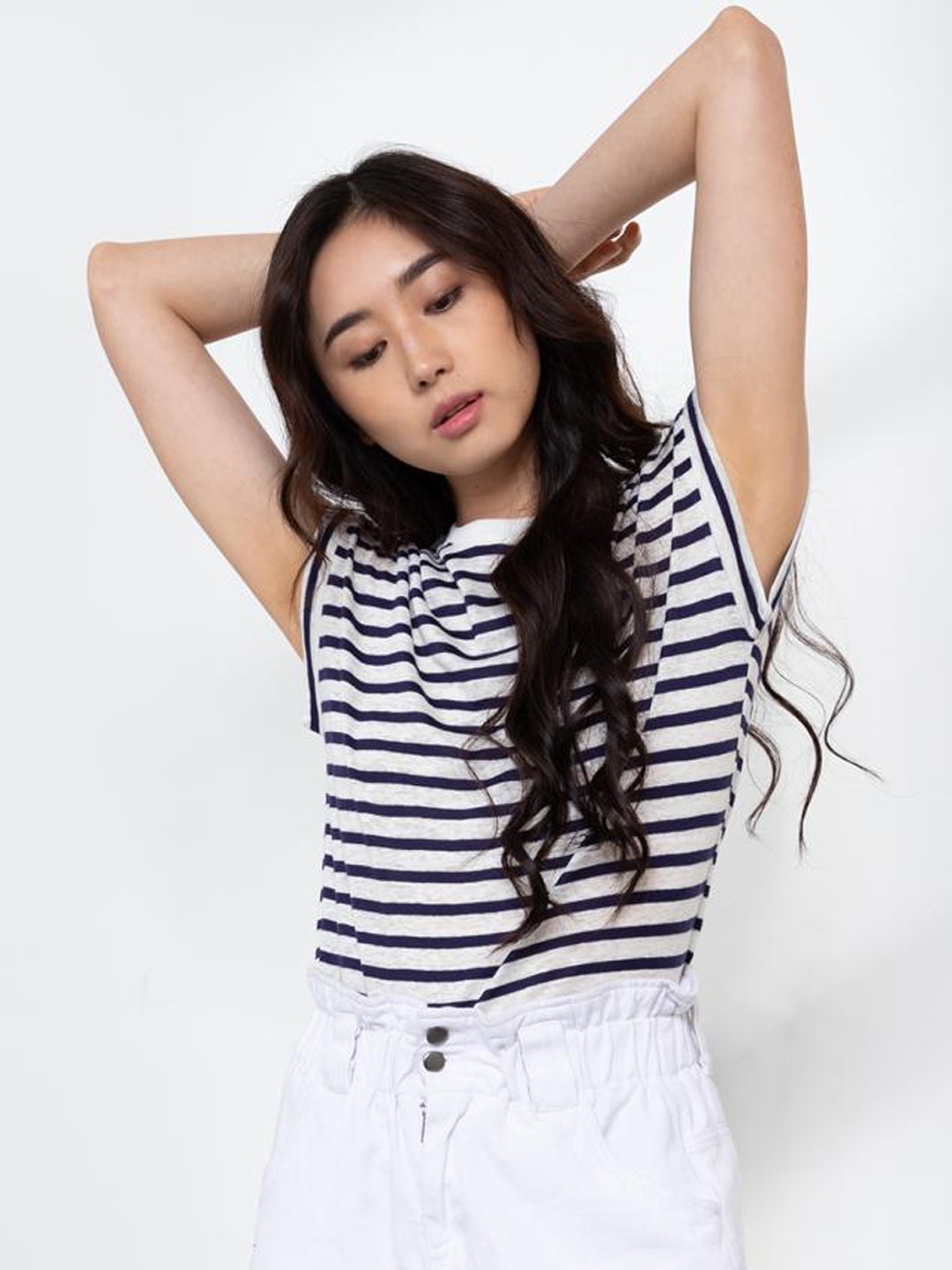 

ORIGIN BY ZALORA Women Mustard Linen Solid Top