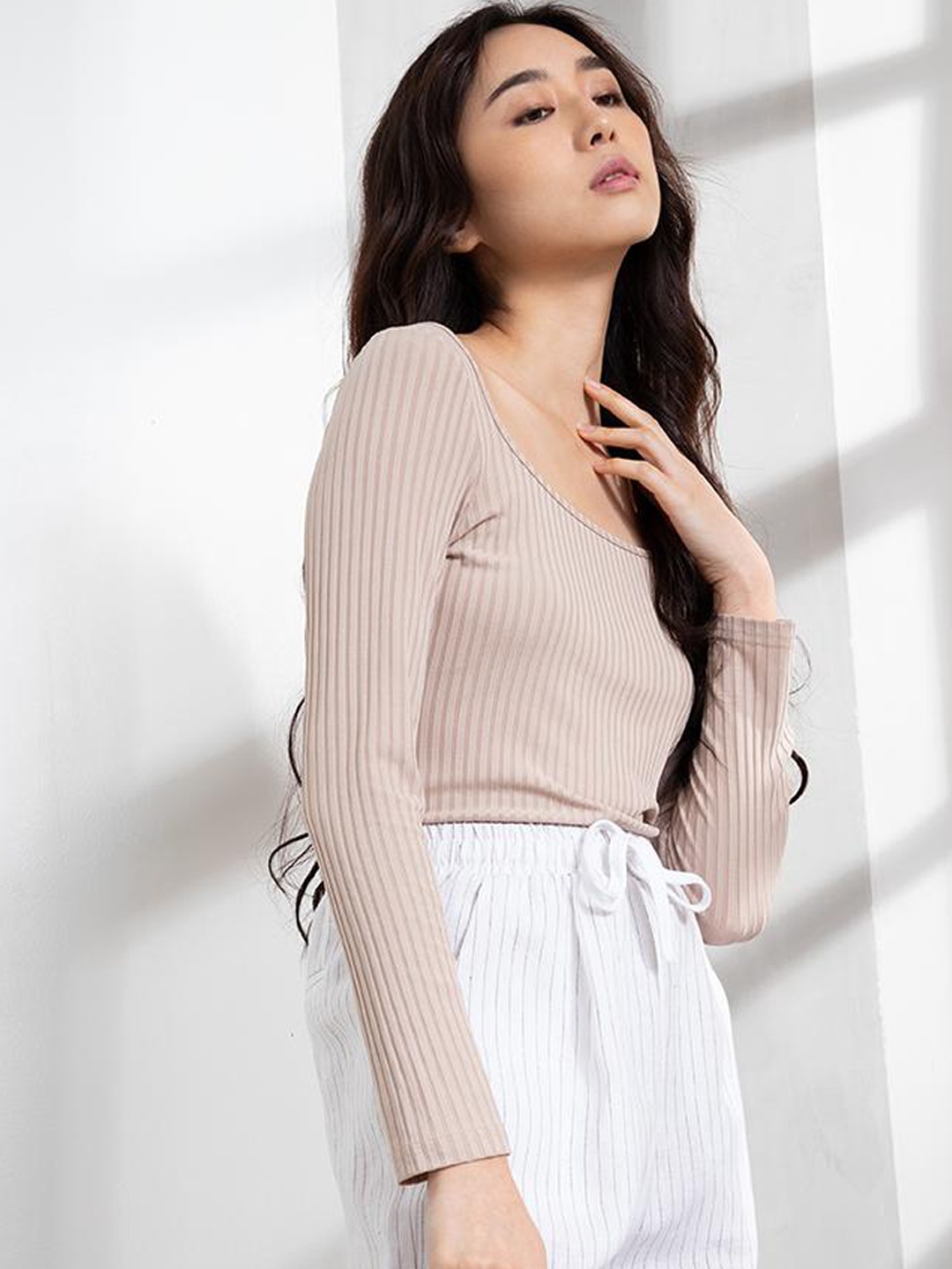 

ORIGIN BY ZALORA Women Beige Top