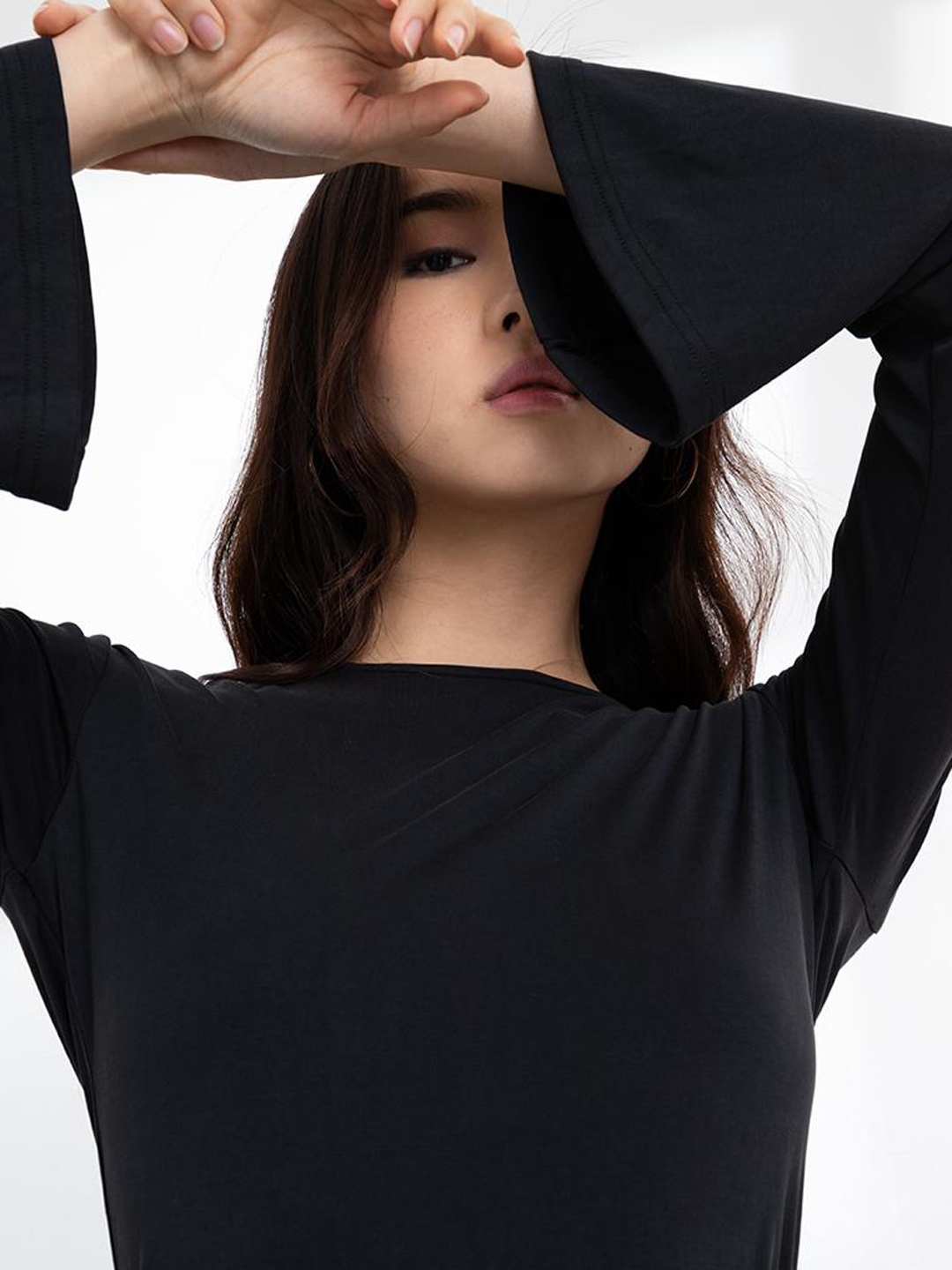 

ORIGIN BY ZALORA Black Striped Top