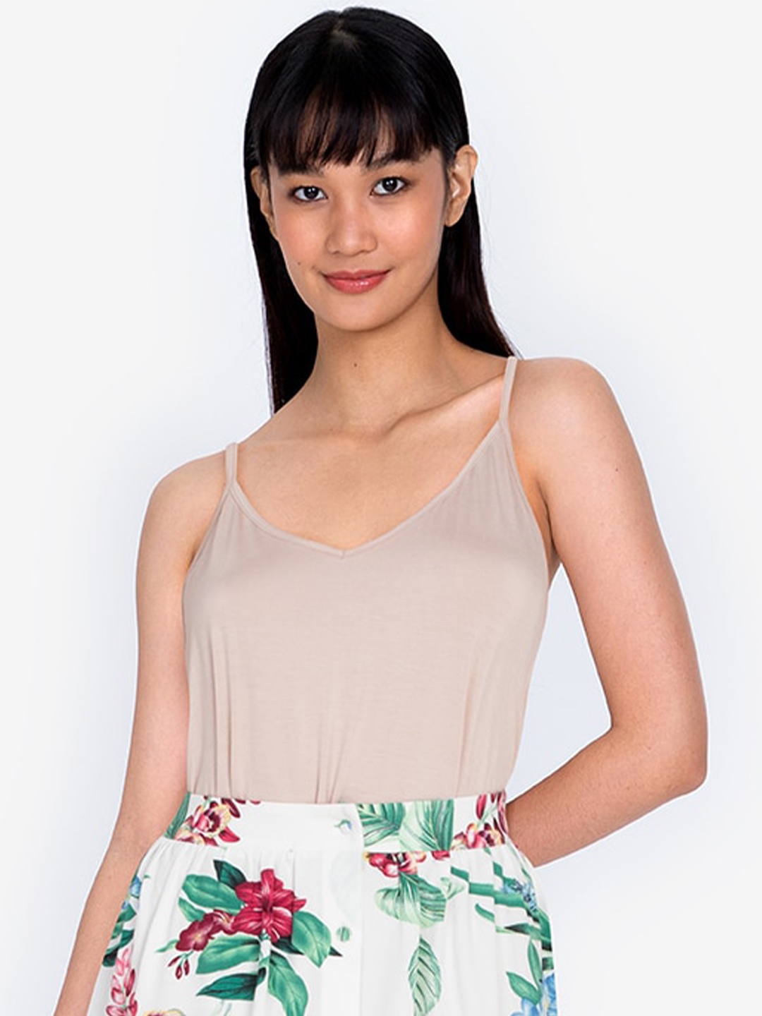 

ZALORA BASICS Beige Knitted Top