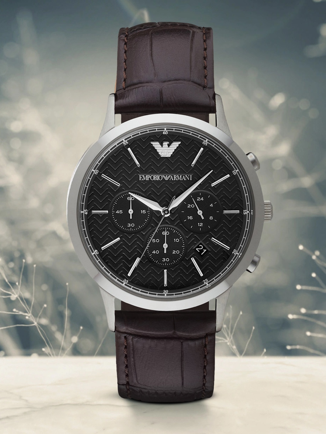 

Armani Exchange Men Black Chronograph Analogue Watch AR2482