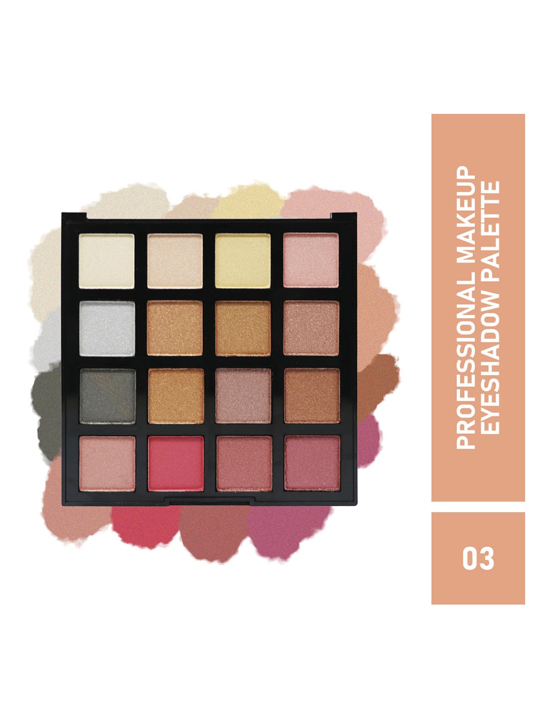 Half N Half Professionial Makeup 16 Colors Eyeshadow - 03, Multi