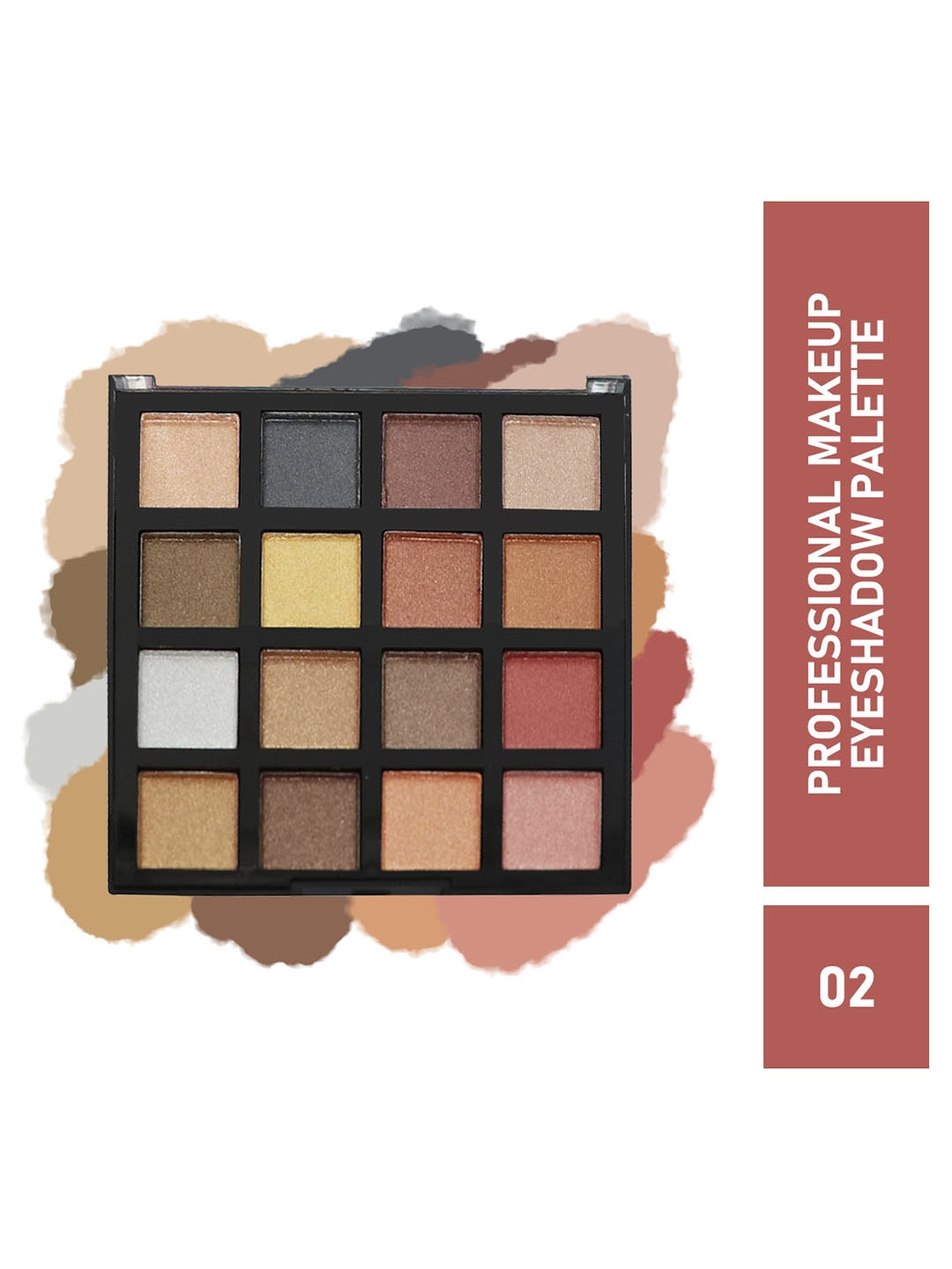 Half N Half Professionial Makeup 16 Colors Eyeshadow - 02, Multi
