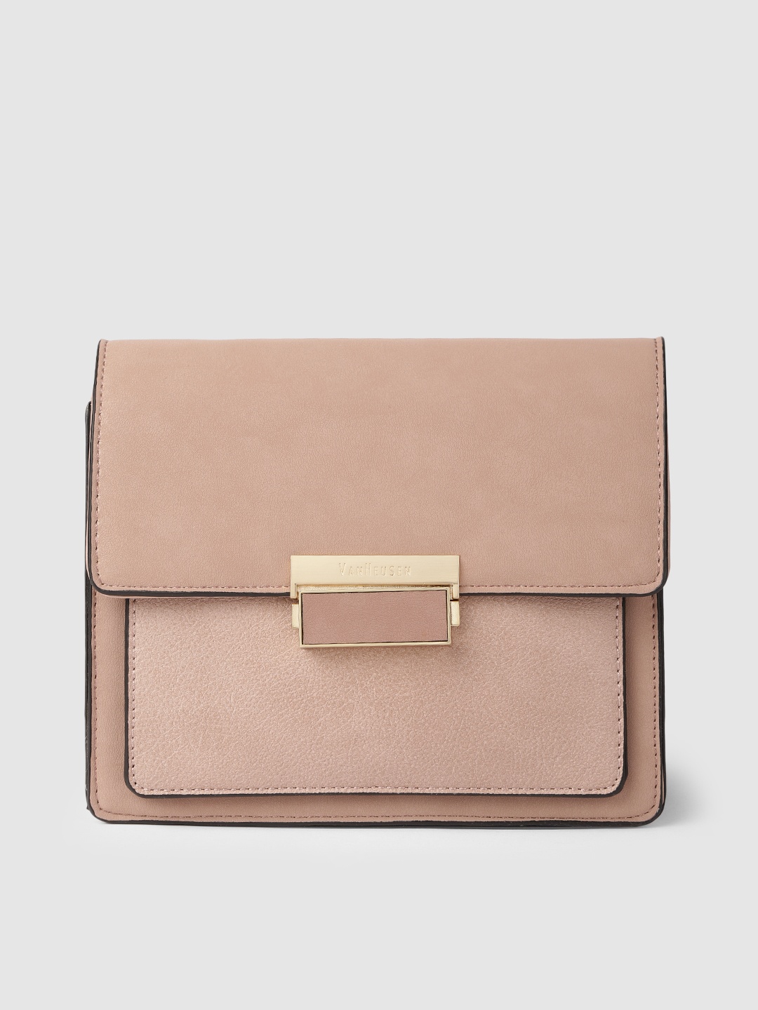 

Van Heusen Pink Solid Sling Bag