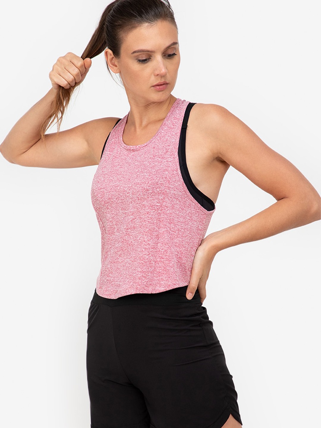 

ZALORA ACTIVE Women Coral Red Tank Top