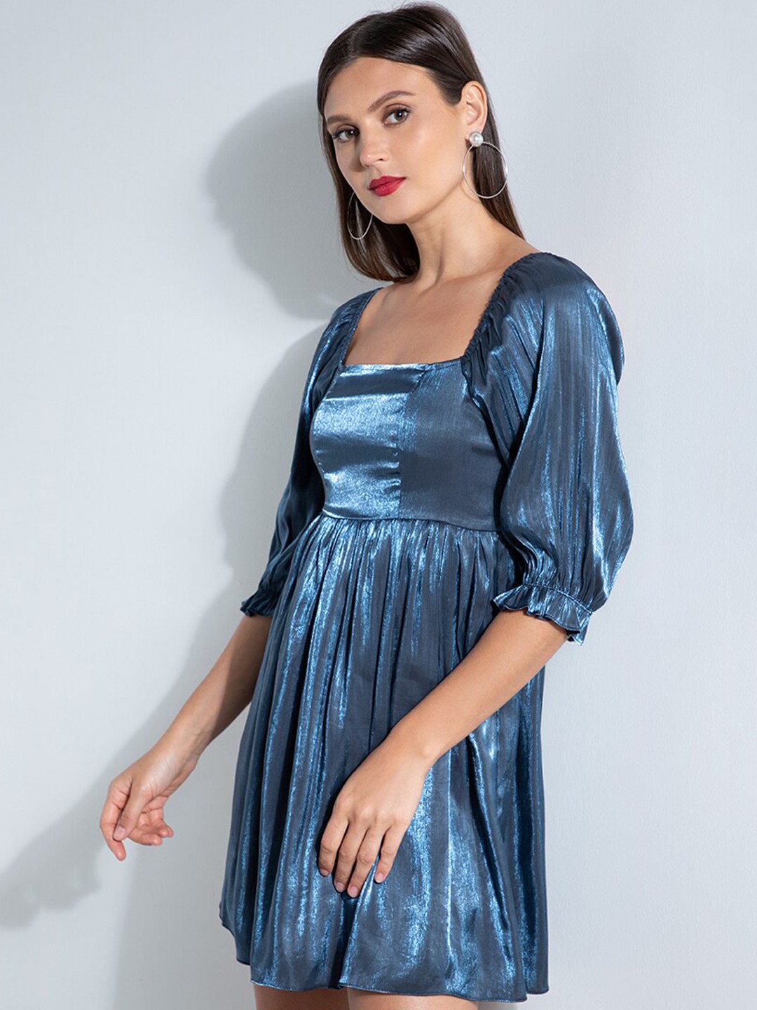 

ZALORA OCCASION Blue Midi Dress