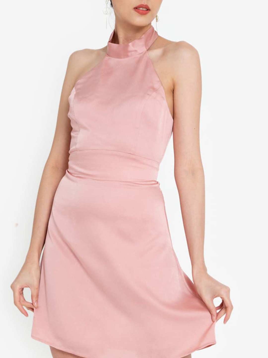 

ZALORA OCCASION Pink A-Line Dress