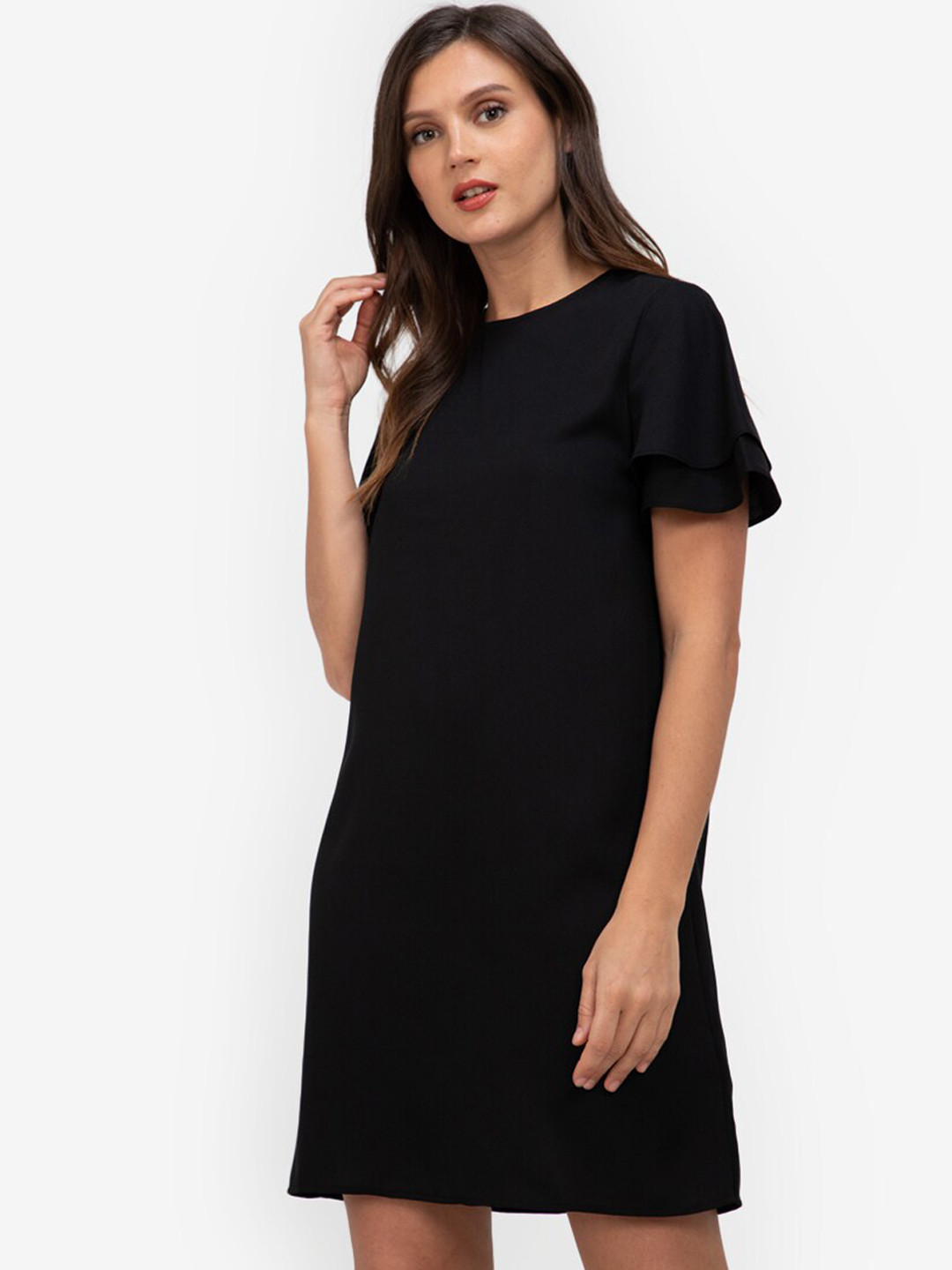 

ZALORA WORK Black A-Line Dress