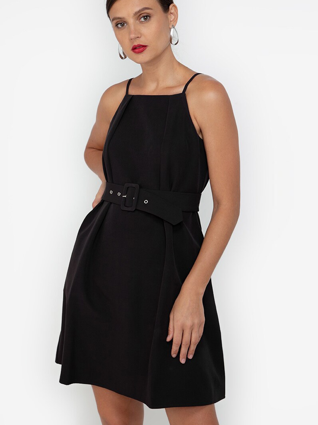 

ZALORA WORK Black A-Line Dress
