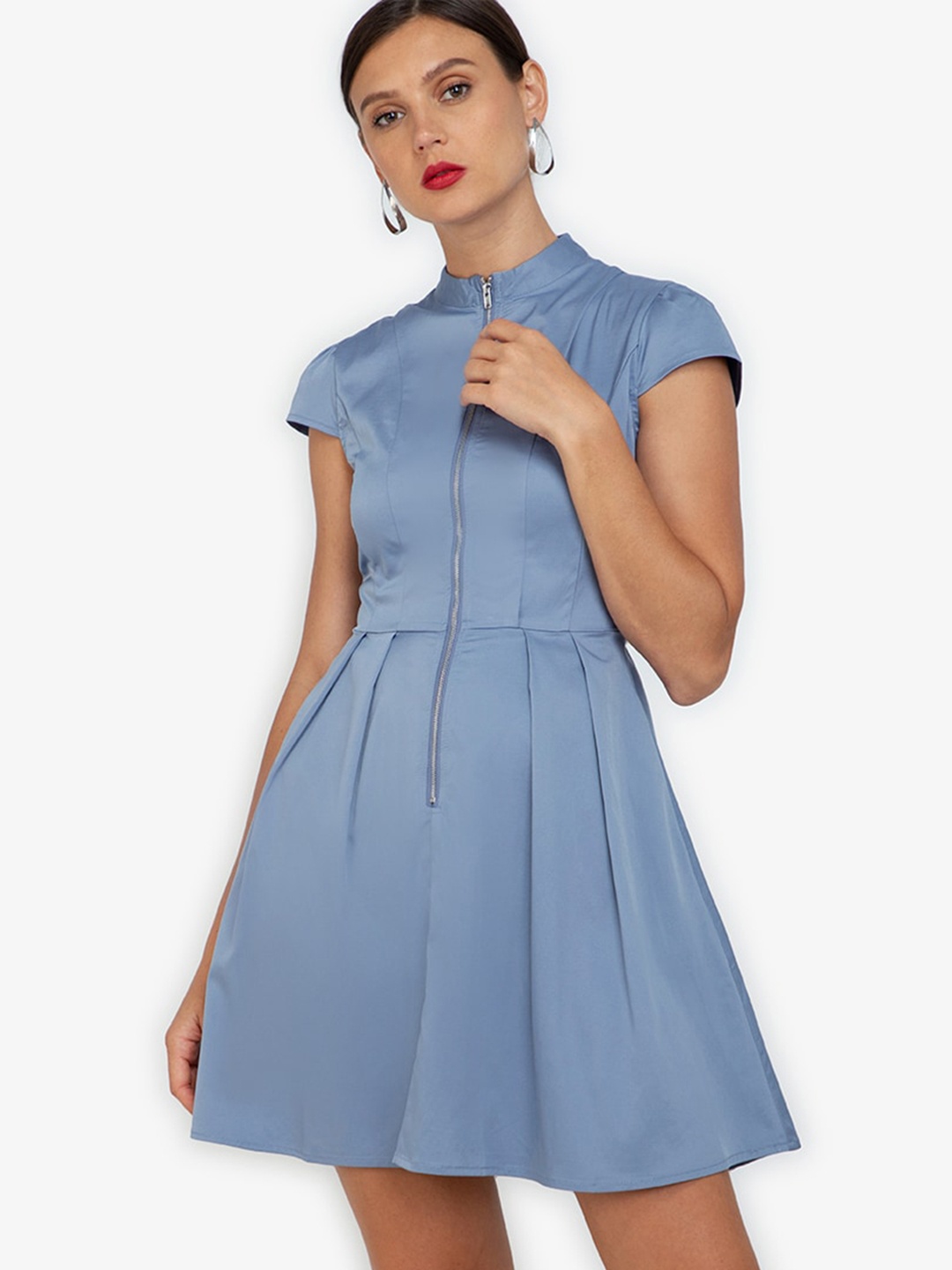 

ZALORA WORK Blue Mini Dress