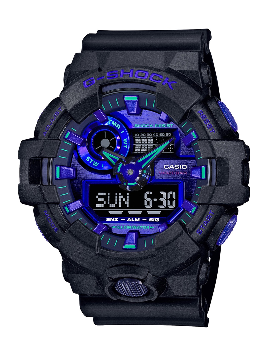 

CASIO G-SHOCK Men Watch G1181 GA-700VB-1ADR, Blue