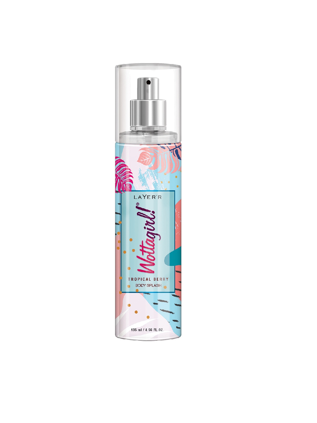 

Layerr Wottagirl Tropical Berry Body Splash 135 ml, Blue