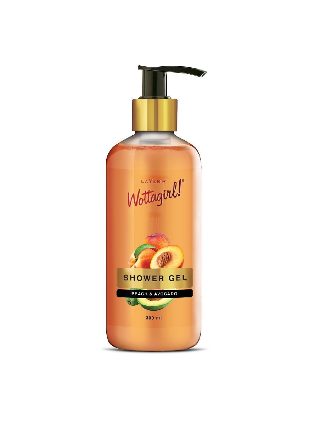

Layerr Wottagirl Peach & Avocado Shower Gel 300 ml