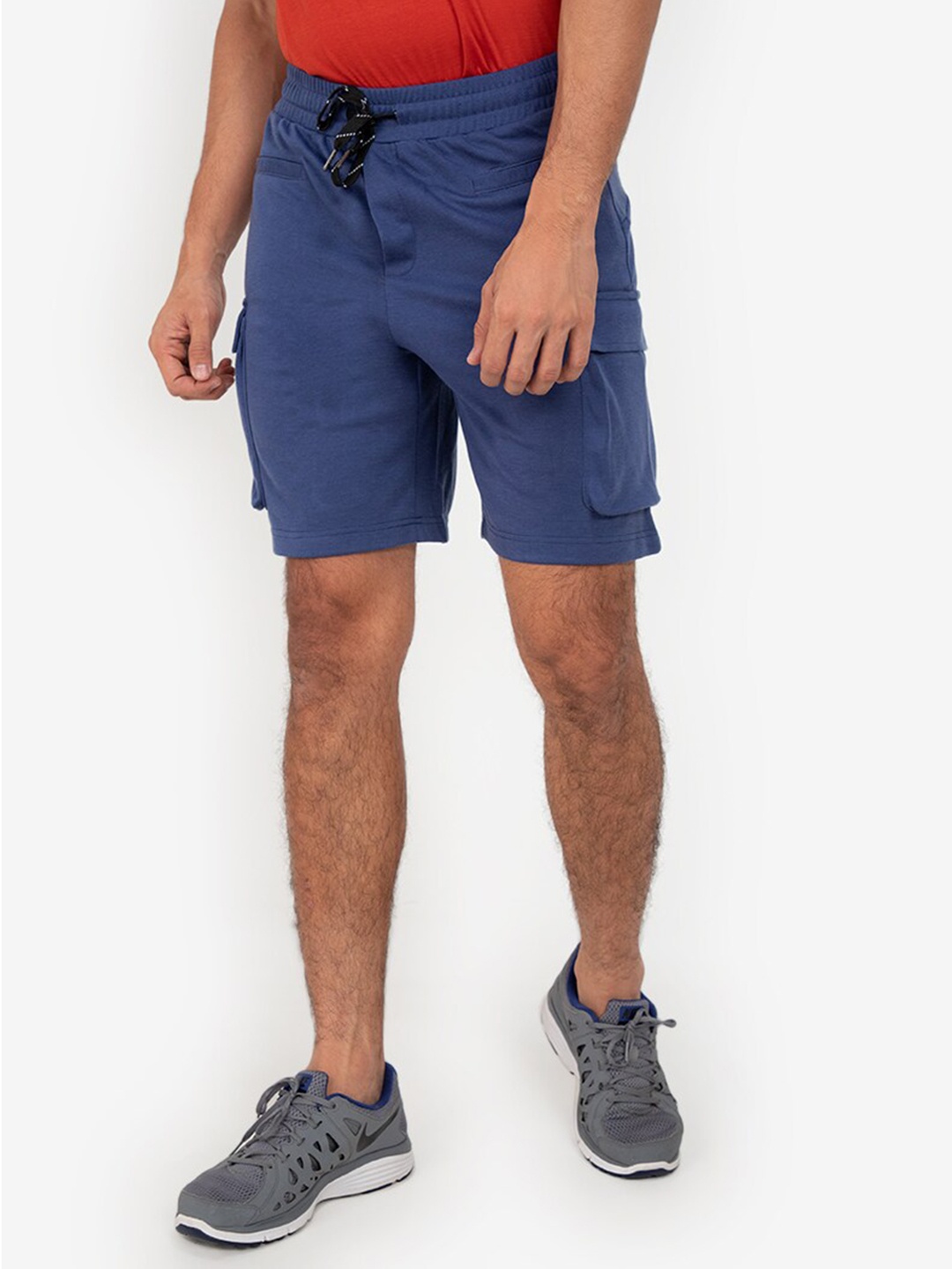 

ZALORA ACTIVE Men Blue Running Sports Shorts