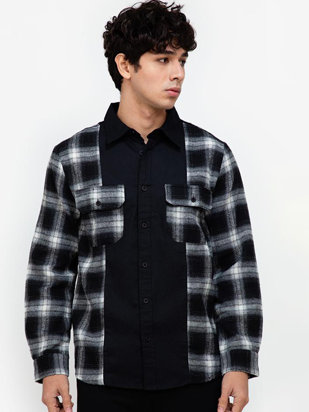 

ZALORA BASICS Men Blue Casual Shirt